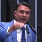 No Senado, Flávio faz o discurso mais forte de seu mandato e atinge Moraes (veja o vídeo)