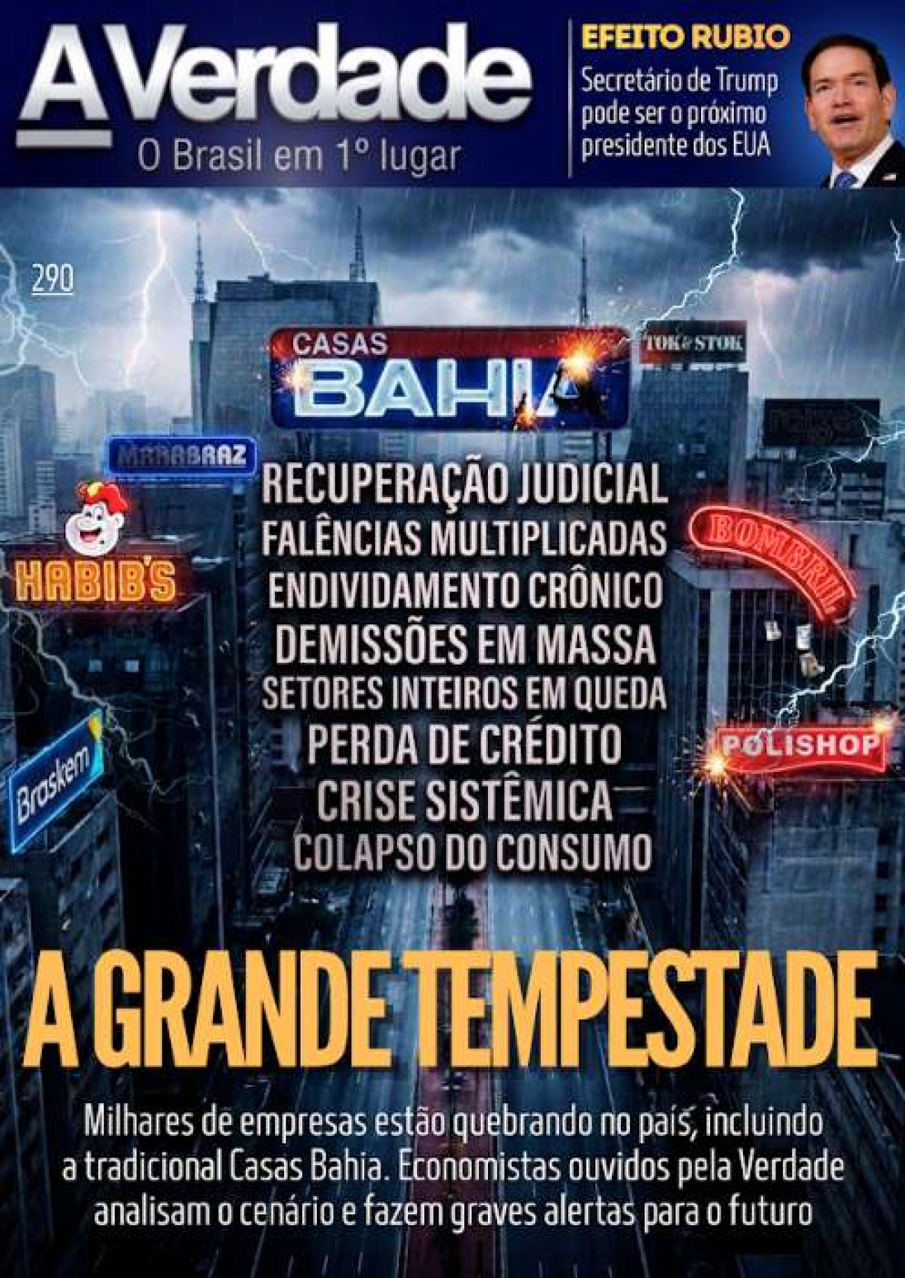 Especialistas analisam como o descontrole fiscal impulsionou o colapso de grandes empresas no Brasil