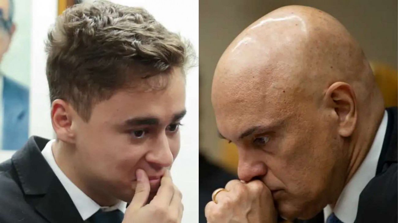 Com apenas uma imagem, Nikolas quebra a web