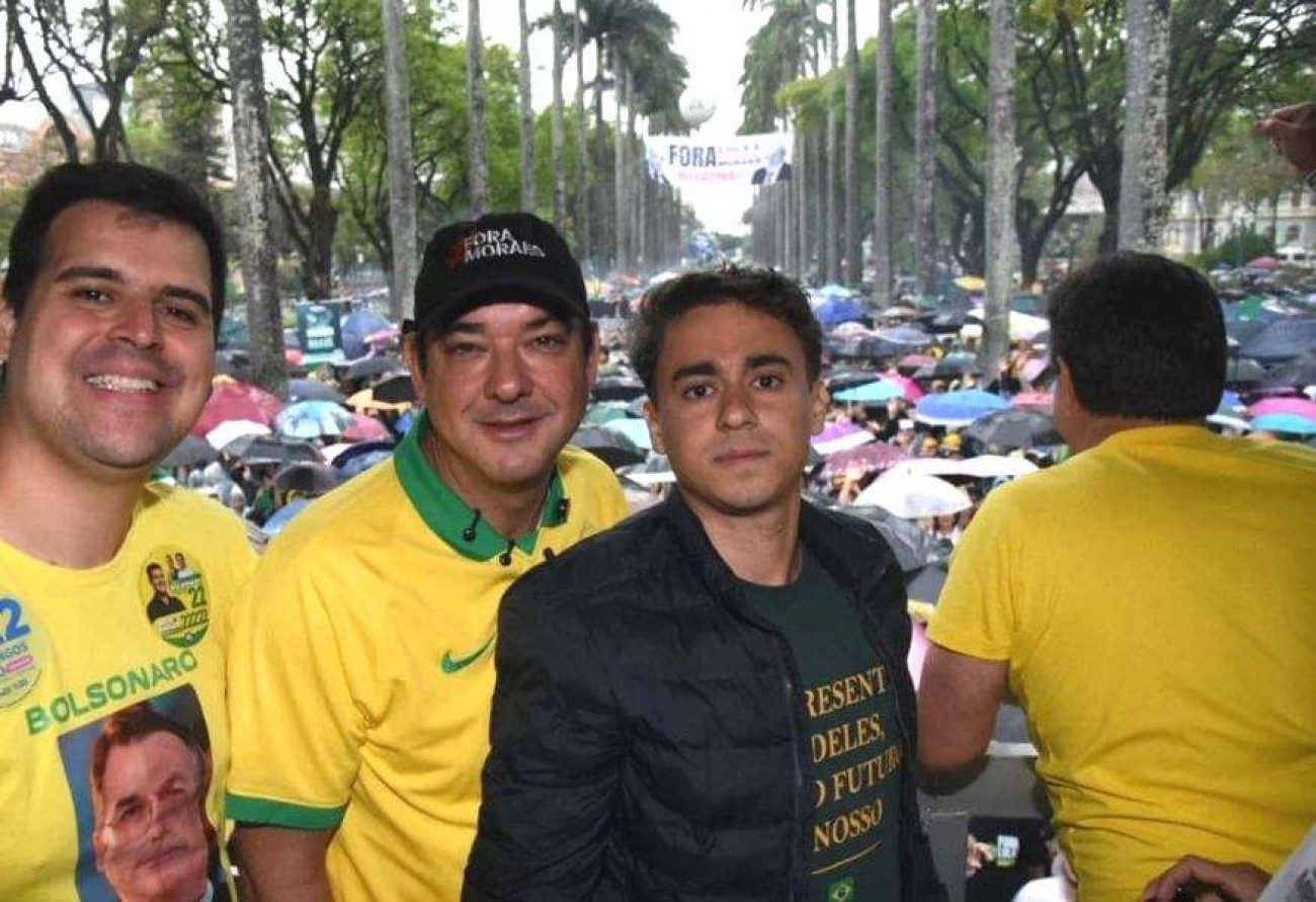 Nikolas em BH dá início ao 7 de setembro e pede Fora Moraes (veja o vídeo)