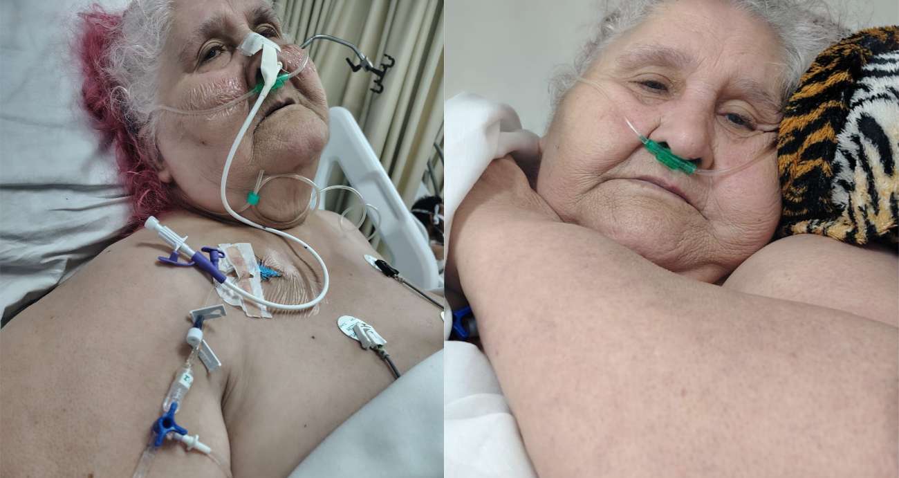 Internada por 10 dias em Hospital, idosa sofre duro golpe ao voltar para casa