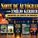 Brasília recebe noite de autógrafos com Emílio Kerber nesta quinta-feira
