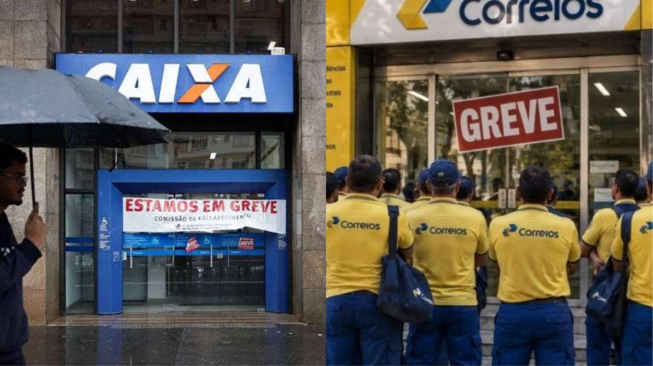 País desgovernado: Caixa mantém greve nacional e Correios segue no mesmo caminho