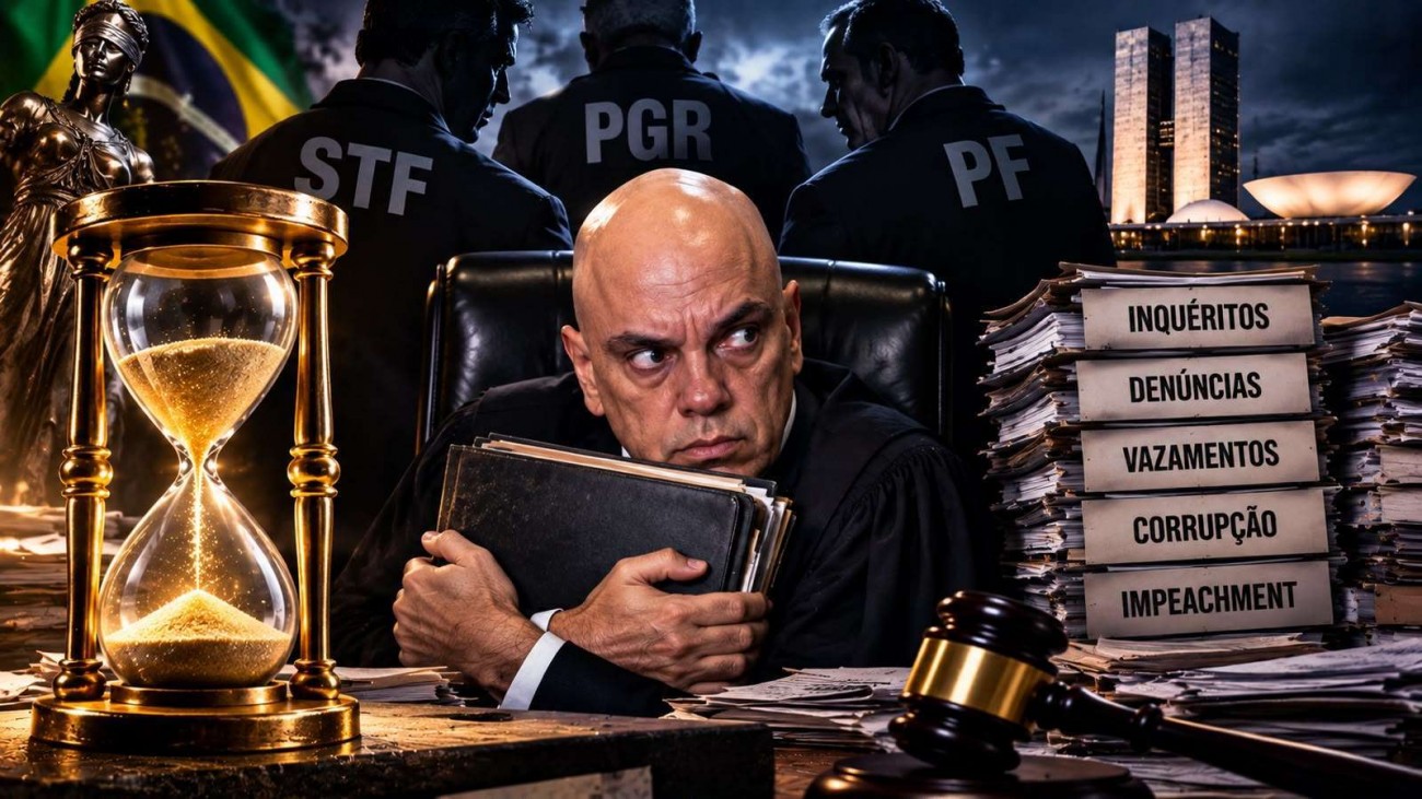 Renomado jornalista afirma que Moraes não resiste a uma investigação séria e faz 11 perguntas ao magistrado