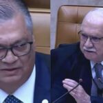 Dino e Fachin protagonizam a 1ª discussão durante o julgamento de Moraes (veja o vídeo)